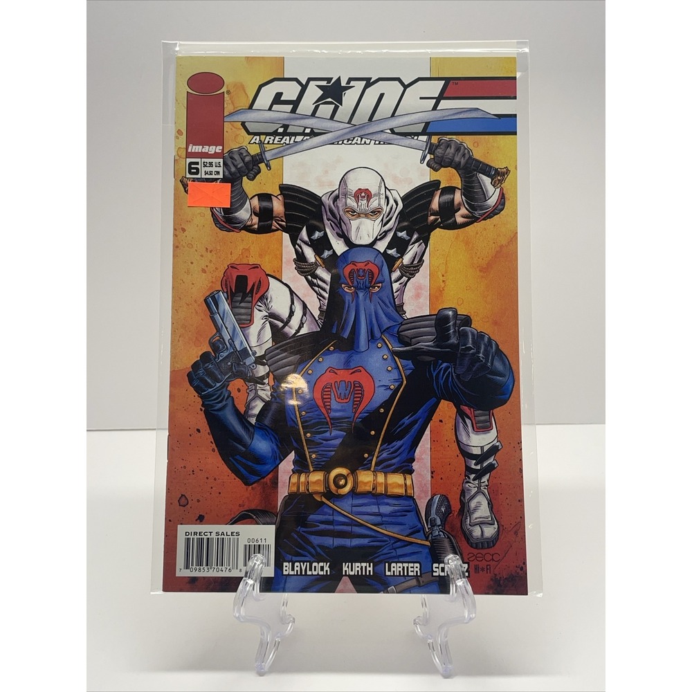 GI Joe A Real American Hero #6 Image Comics 2002 NM- Storm Shadow Zartan Jinx